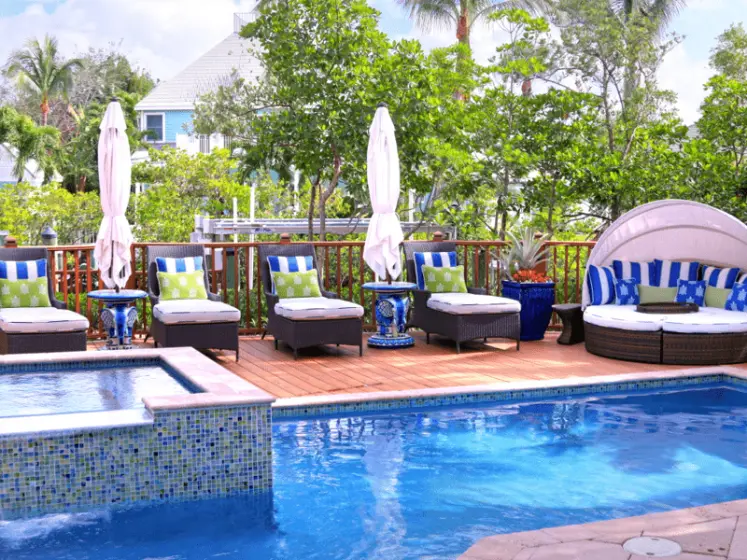 Custom Made Cushions and Pillows with Outdoor Fabric by Thibaut | PaperWorks Plus, Jupiter FL