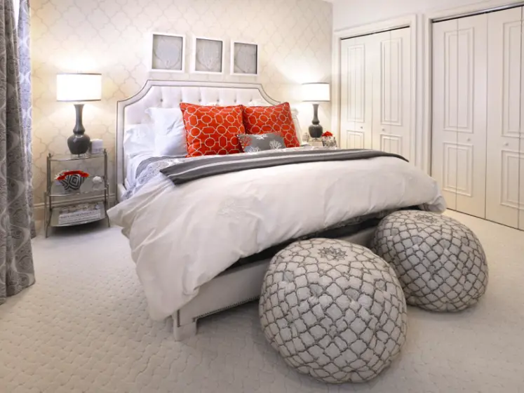Custom Made Soft Ball Ottoman | PaperWorks Plus, Jupiter FL