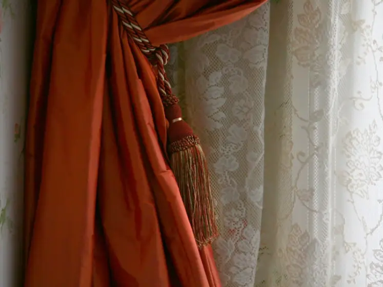 Silk Tie Back with Tassel | PaperWorks Plus, Jupiter FL