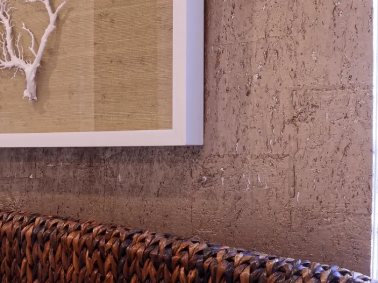 Natural Cork Wallcovering by Thibaut | PaperWorks Plus, Jupiter FL