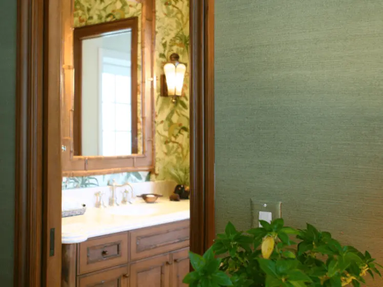 Pale Green Natural Grass Wallpaper by Pacific Designs | PaperWorks Plus, Jupiter FL