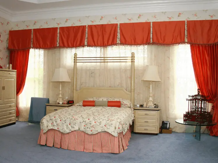 Custom Made Silk Valance, Pleated, Drapery Panels, Bedding: Embroidered Bedspread, Pillows | PaperWorks Plus, Jupiter FL