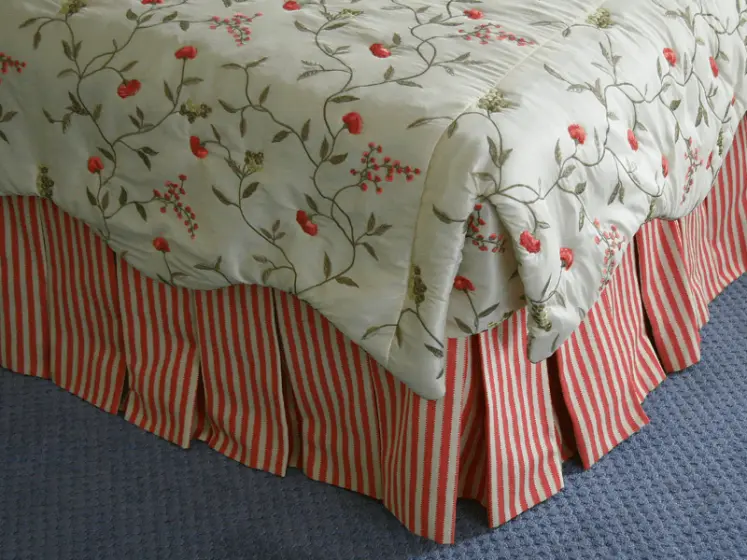 Custom Box Pleated Dust-Ruffle | PaperWorks Plus, Jupiter FL